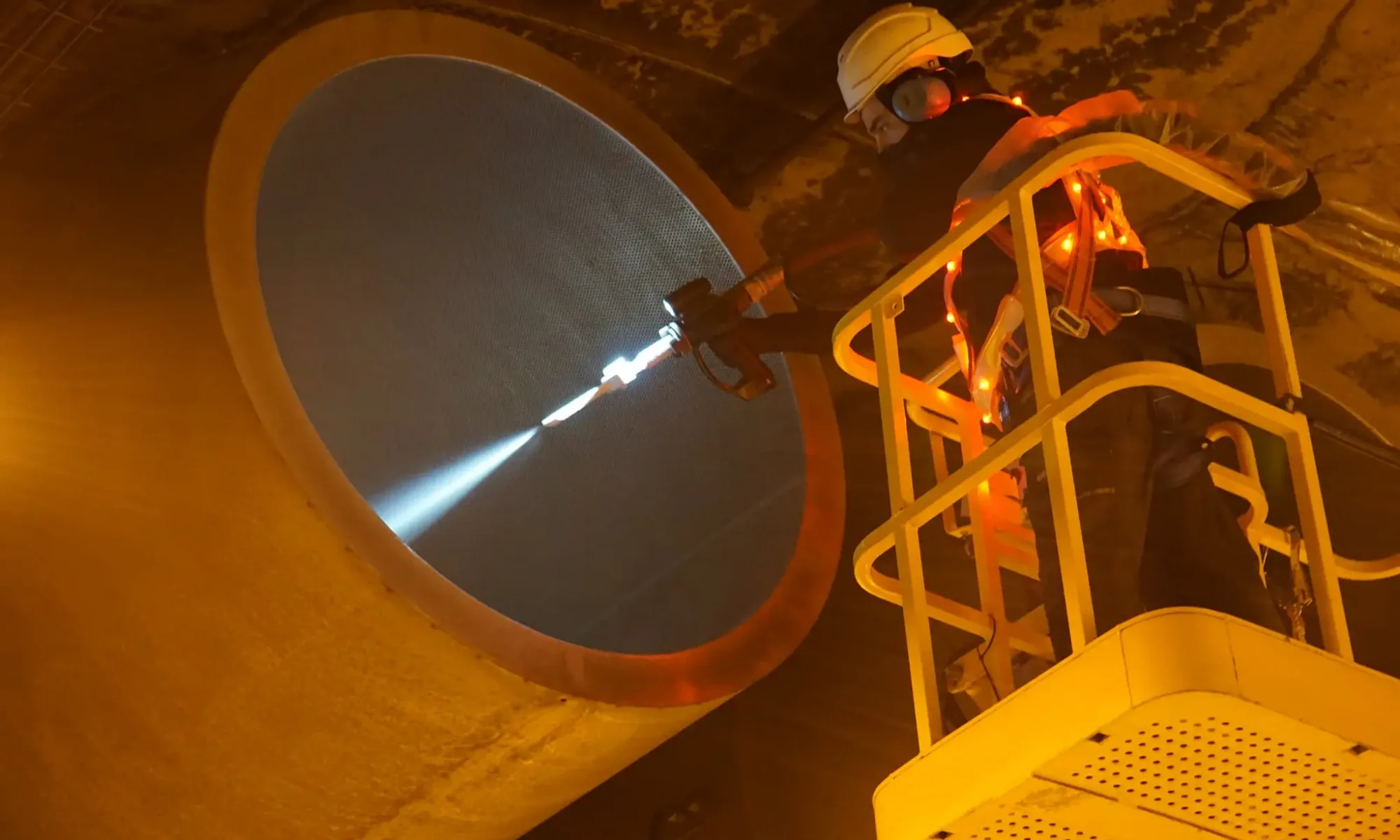 Nettoyage cryogénique d’accélérateurs de tunnel